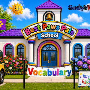 Best Paws Pals – Learning Vocabulary in English & Español